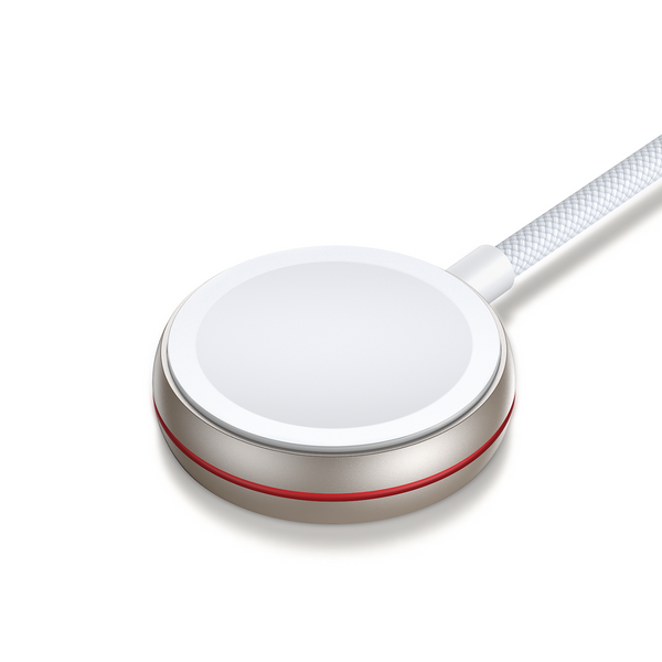 Joyroom S-IW011 indukční nabíječka pro Apple Watch bílá s USB-C kabelem 1.2m