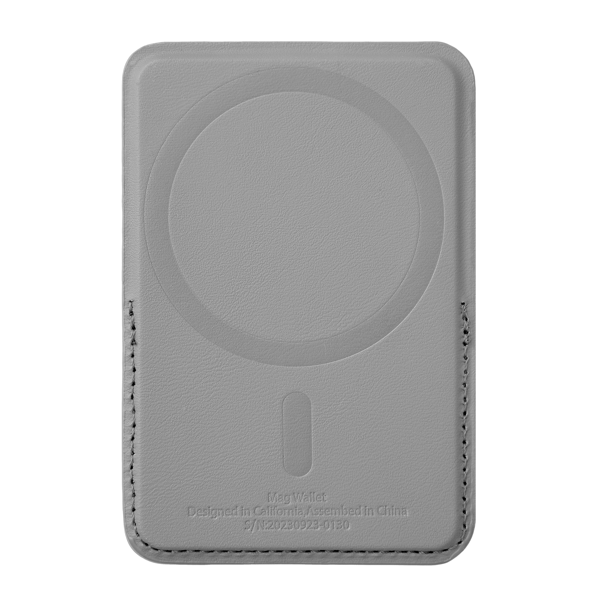 WiWU magnetická peněženka pouzdro na karty MagSafe Mag Wallet MW-001 šedá