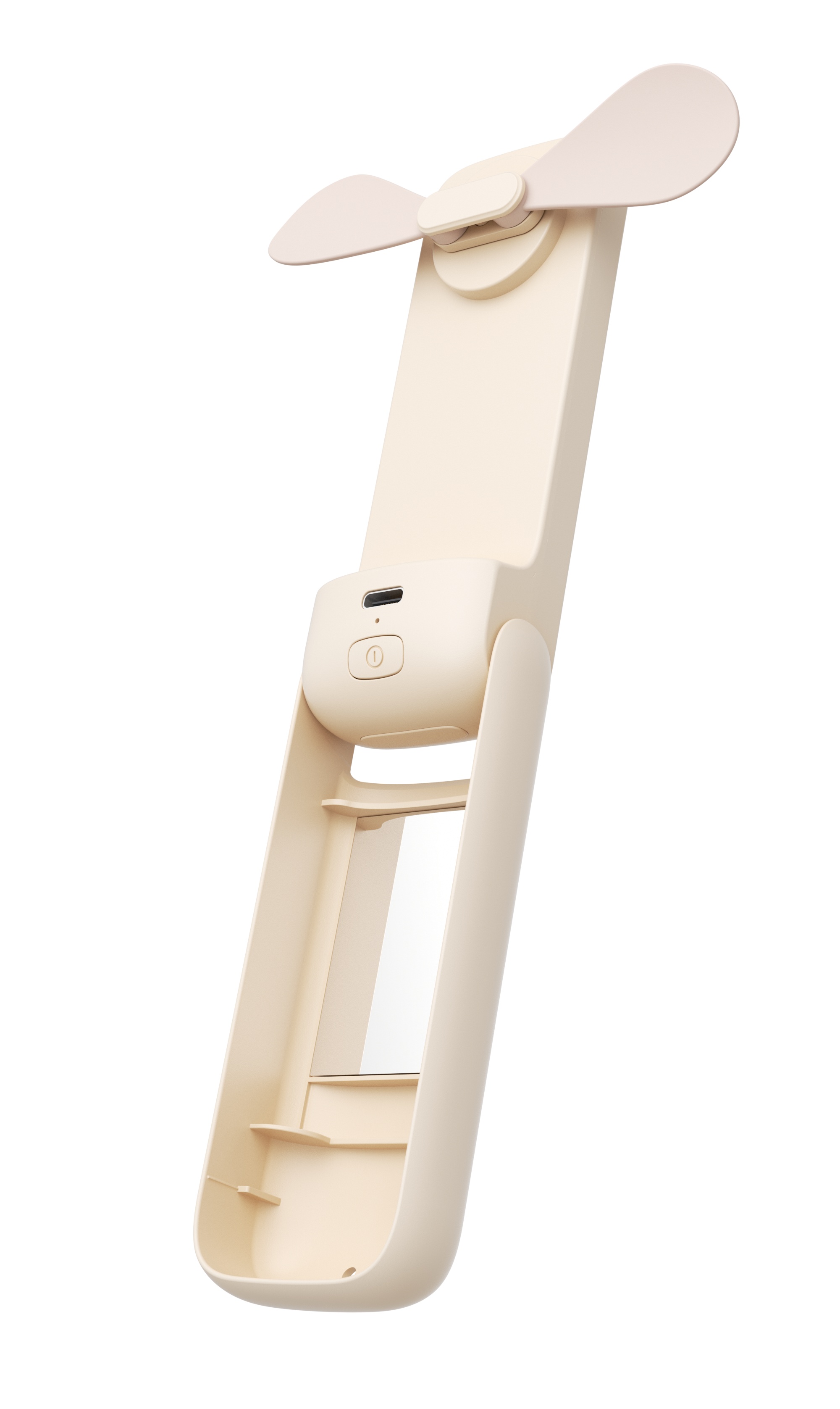Aecooly Pocket 01 PF01 – kapesní skládací ruční ventilátor béžový