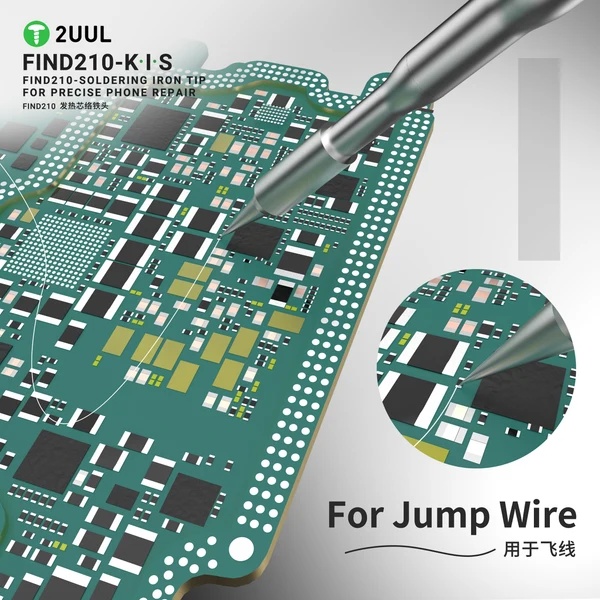 2UUL FD13 C210 – rovný pájecí hrot pro pájecí stanice