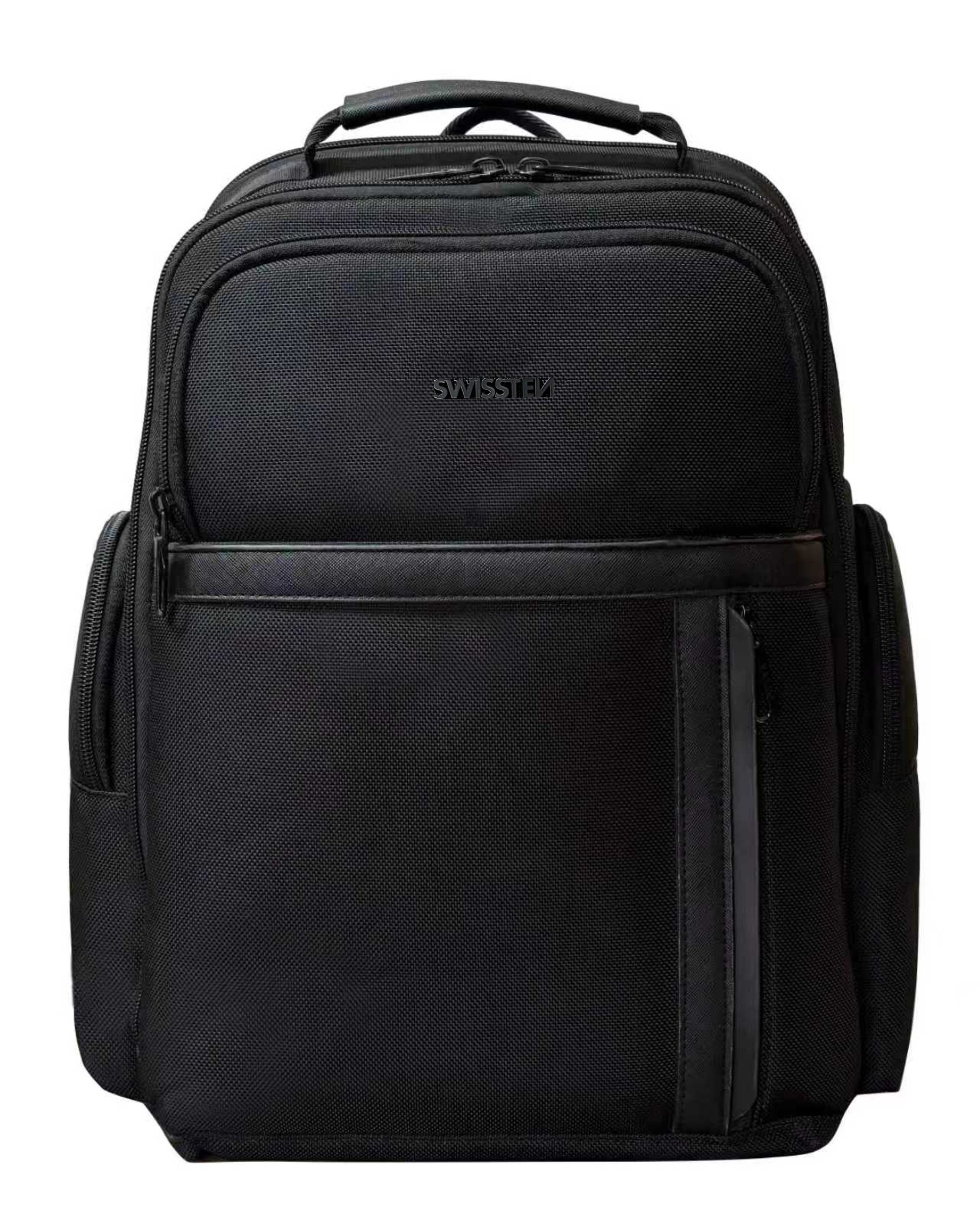 SWISSTEN městský a cestovní batoh na notebook 15,6" 20 l s USB portem voděodolný černý