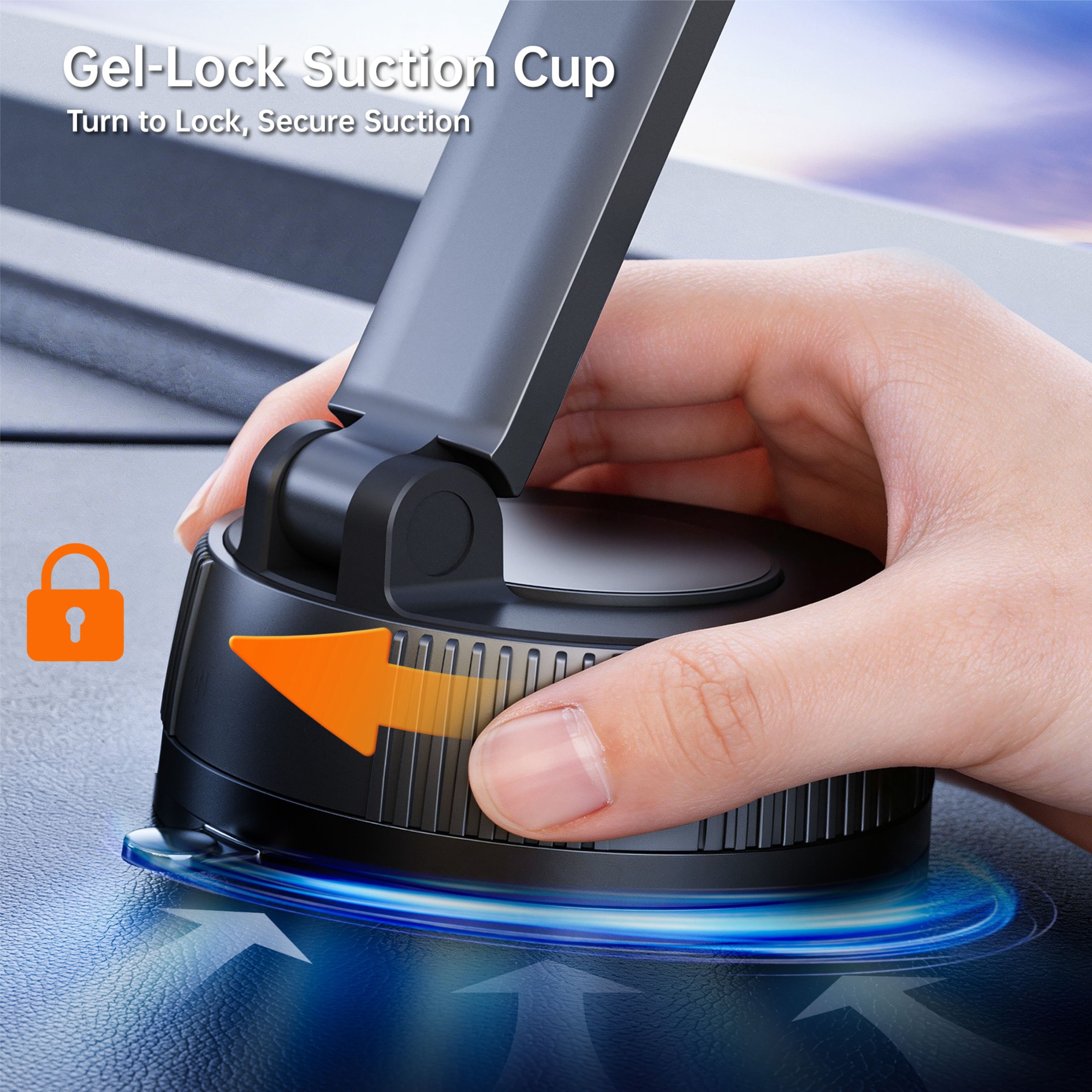 Swissten S-Grip E1 Držák do auta s čelisťovým přichycením na palubní desku a sklo