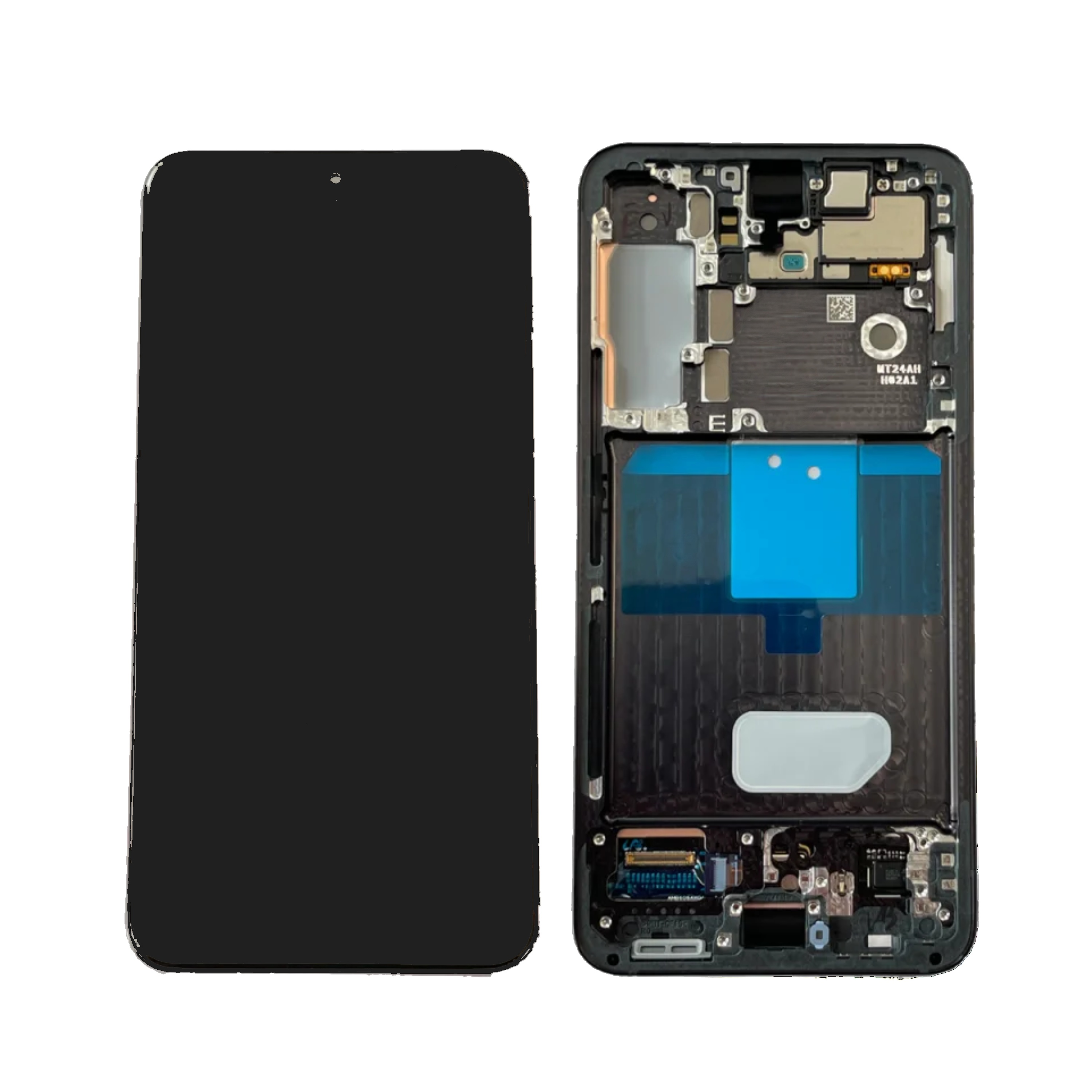 Oryginalny Wyświetlacz LCD + Ekran dotykowy Samsung SM-S901 Galaxy S22 - czarny (Demontaż)
