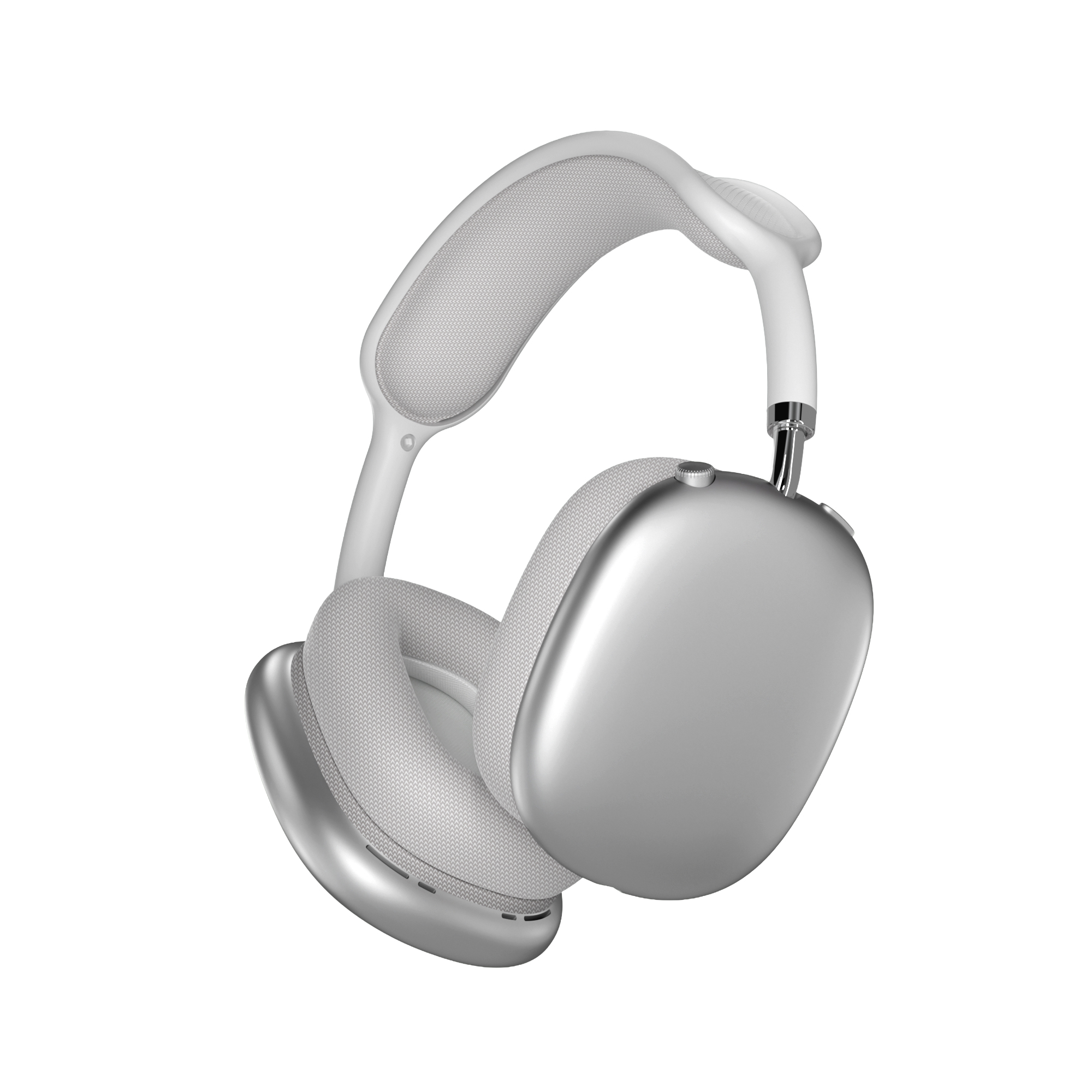 WiWU bezdrátová náhlavní sluchátka Bluetooth Airbuds MAX TD-13 stříbrná
