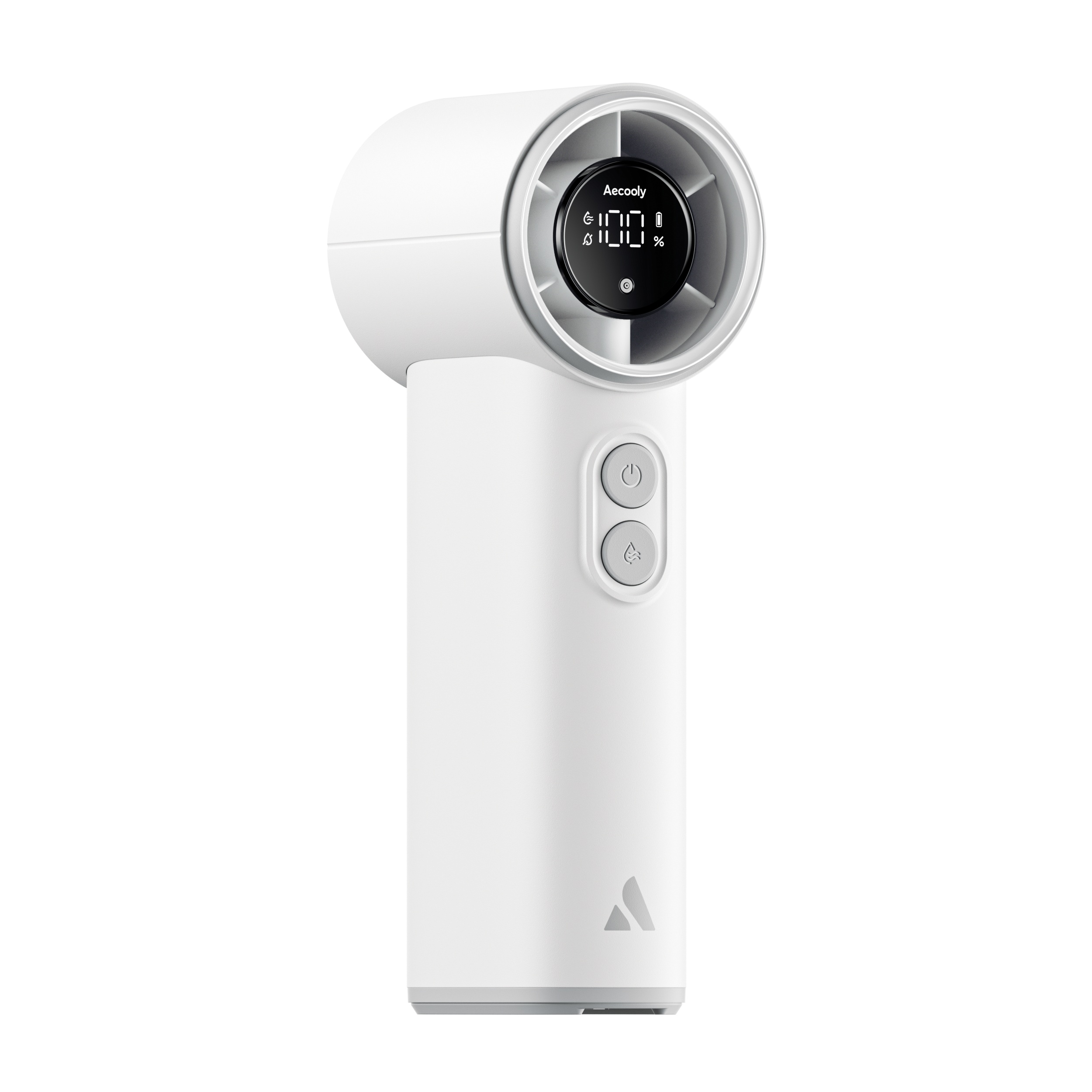 Aecooly Cold Air PM02 – Ruční ventilátor s vodní mlhou bílý