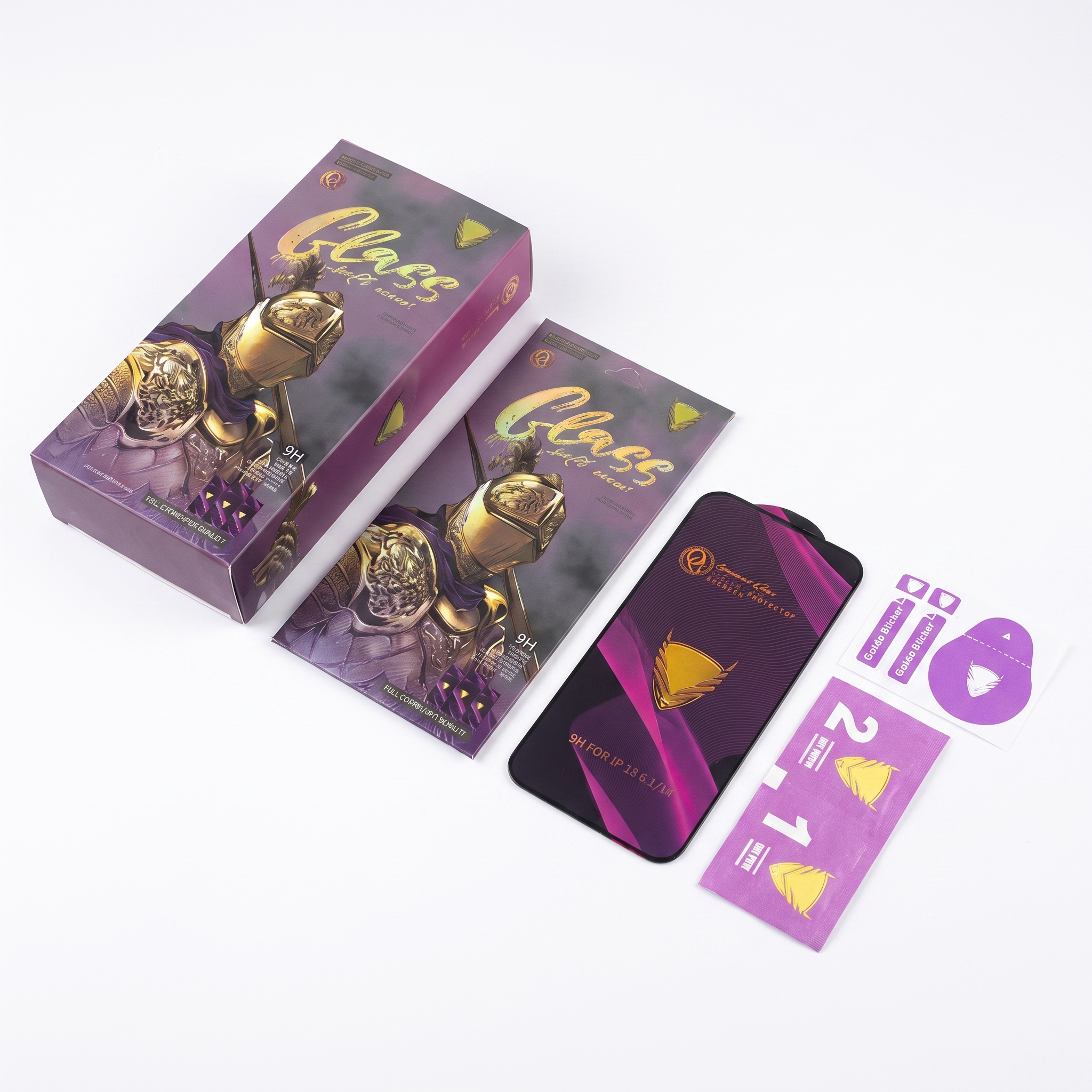 Antistatické ochranné tvrzené sklo Samsung Galaxy A57 - OG Purple ESD Glass 9H Full Glue