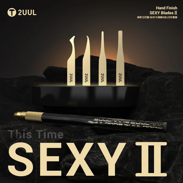 2UUL DA61 SEXY BLADES 2 – 4v1 sada nožů pro odstranění lepidla z PCB / BGA