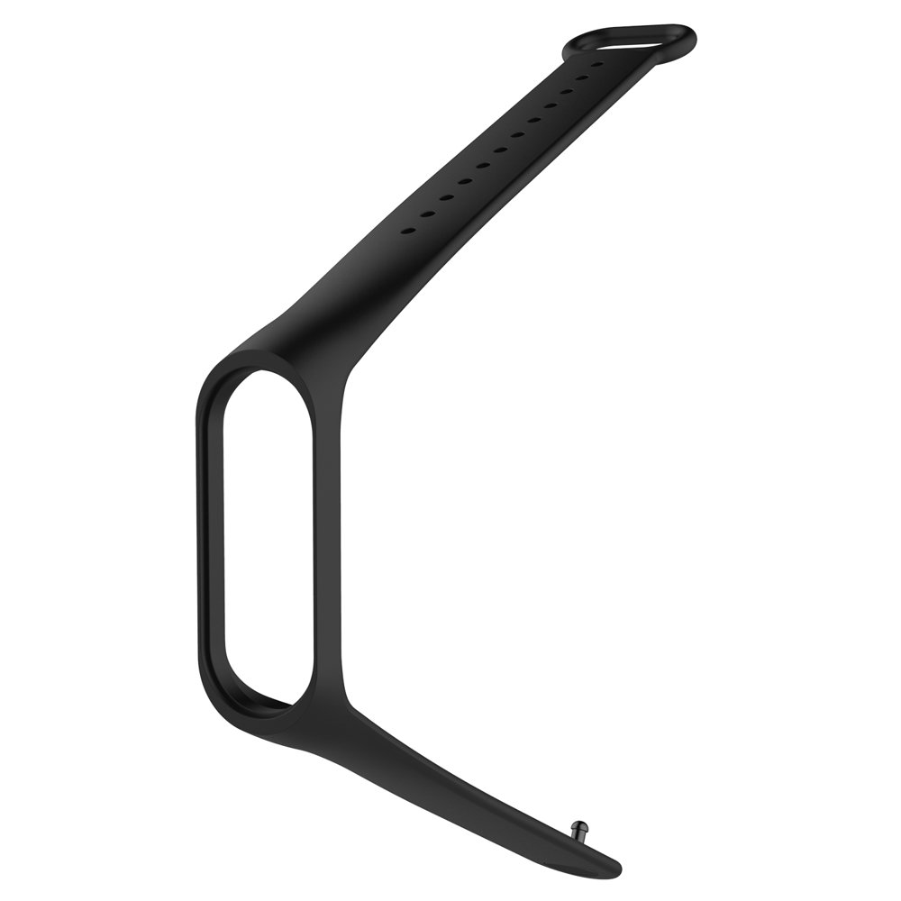 Silikonový řemínek pro Xiaomi Smart Band 9 - 10 - 11 černý
